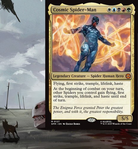 Cosmic spider man commander - cosmic,