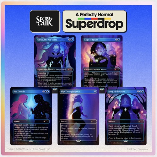Mtg secret lair - x, chill
