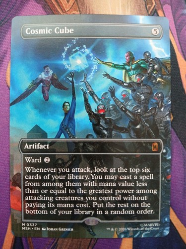 Cosmic cube borderless - cube,