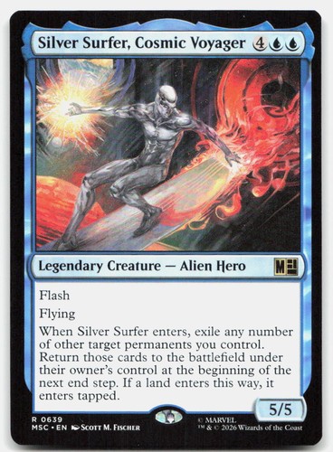 Silver surfer cosmic voyager - surfer,,