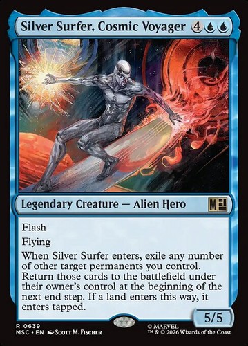Mtg silver surfer - silver, surfer,