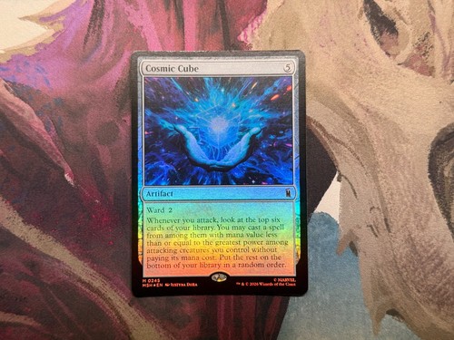 Cosmic cube marvel super - cube,