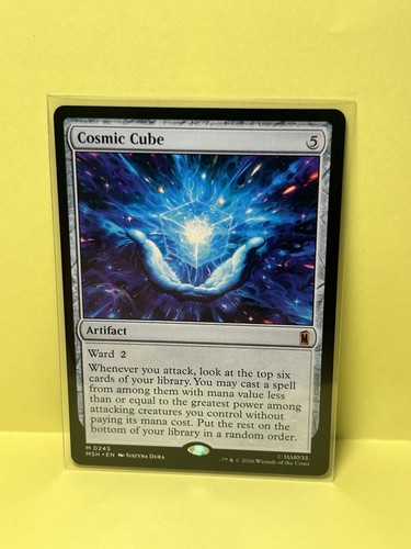 Cosmic cube foil marvel - cube,