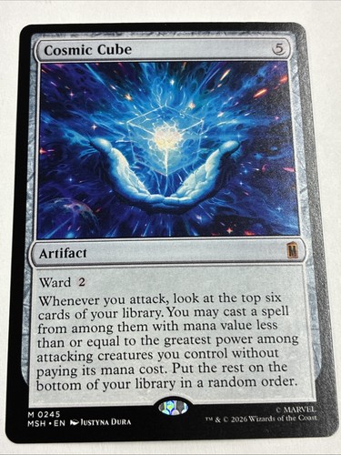 Marvel mtg cosmic cube - marvel,