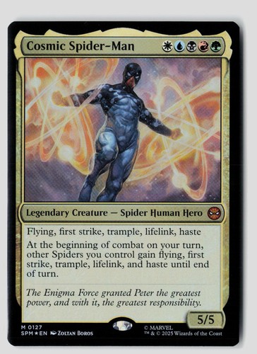 Cosmic spider man 127 - 127, carte