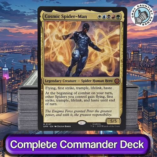 Cosmic spider man commander - cosmic, spider-man