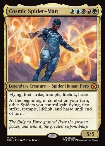 Mtg magic spm spider - spider-man, 1x