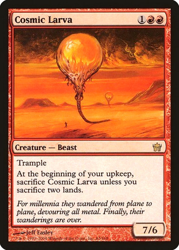 Mtg cosmic larva fifth - -,