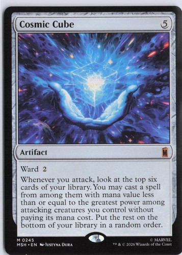 Cosmic cube 245 mythic - cosmic, marvel