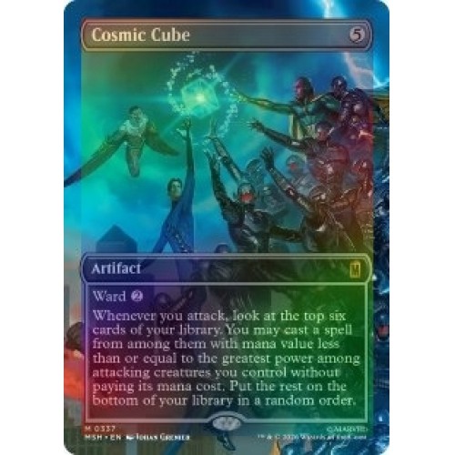 Foil cosmic cube - foil,